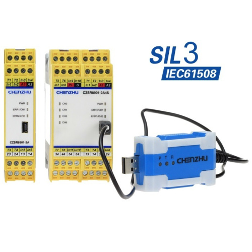 CZSR8901-2A4S Реле безопасности CZSR8000